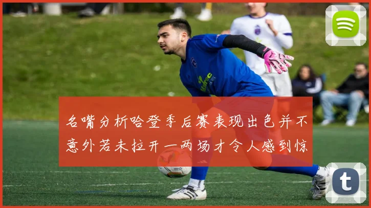 名嘴分析哈登季后赛表现出色并不意外若未拉开一两场才令人感到惊讶